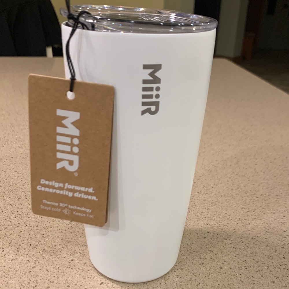 MiiR White 16 oz stainless tumbler